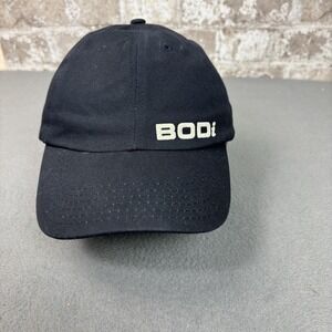 BODi Hat Cap Strap Back One Size Black Summit 2024 Cotton Logo Mens Baseball
